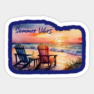 Summer Vibes Sticker